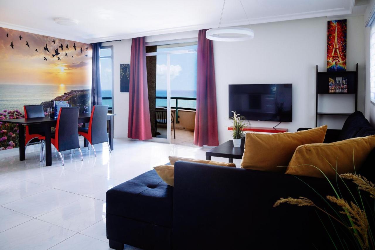Almog Beach Apartments מגדלי חוף הכרמל חיפה Exteriér fotografie