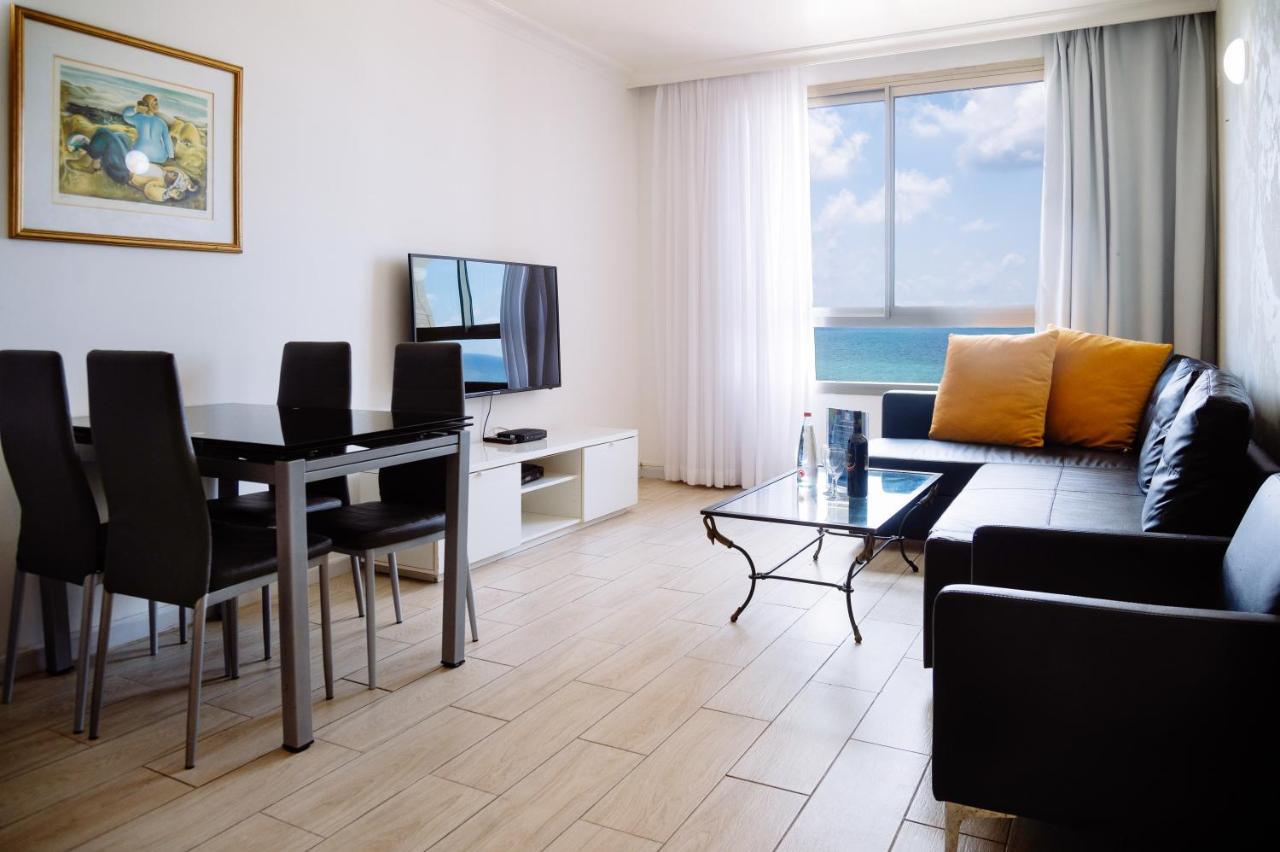 Almog Beach Apartments מגדלי חוף הכרמל חיפה Exteriér fotografie