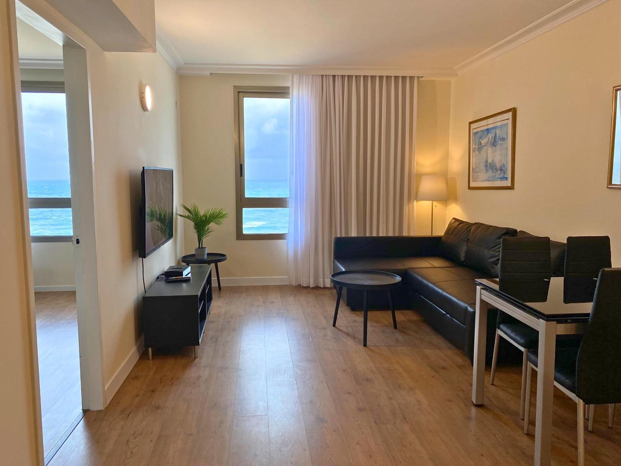 Almog Beach Apartments מגדלי חוף הכרמל חיפה Exteriér fotografie