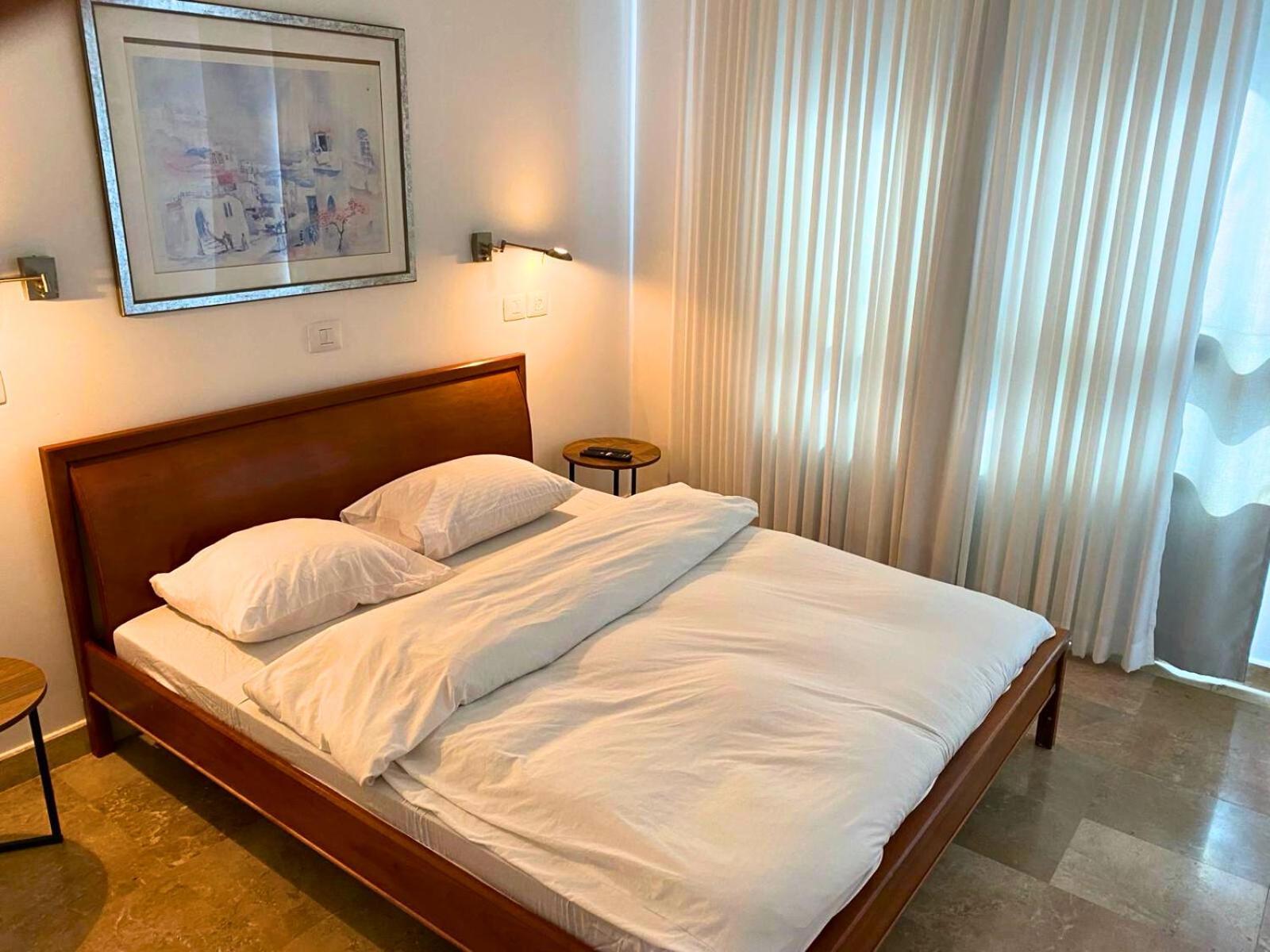 Almog Beach Apartments מגדלי חוף הכרמל חיפה Exteriér fotografie