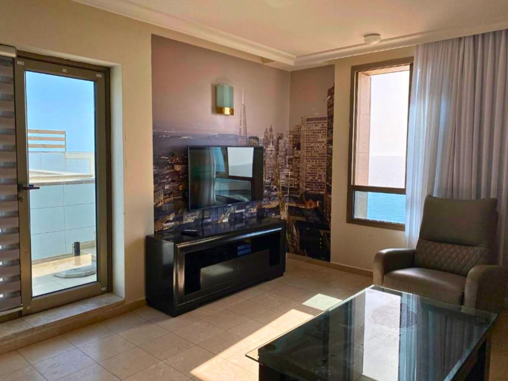 Almog Beach Apartments מגדלי חוף הכרמל חיפה Exteriér fotografie