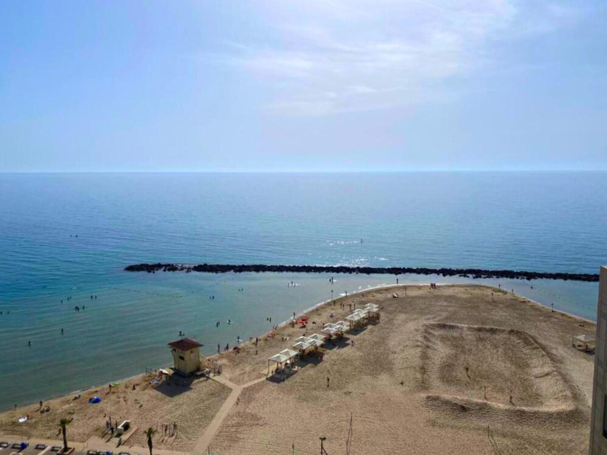 Almog Beach Apartments מגדלי חוף הכרמל חיפה Exteriér fotografie