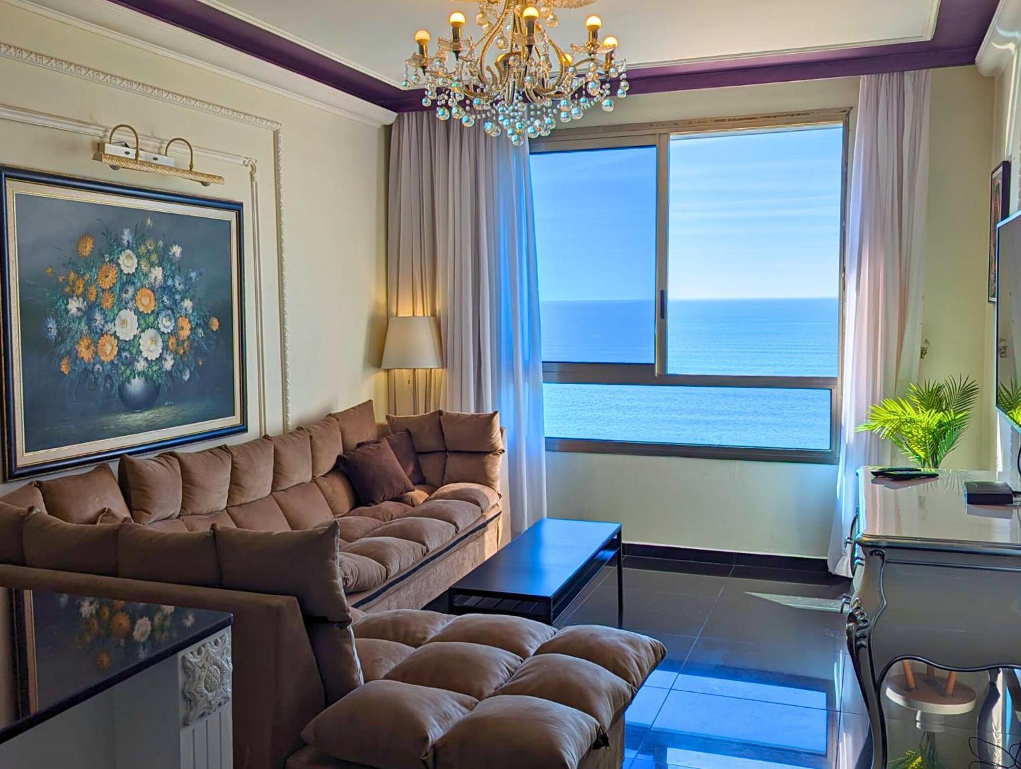 Almog Beach Apartments מגדלי חוף הכרמל חיפה Exteriér fotografie