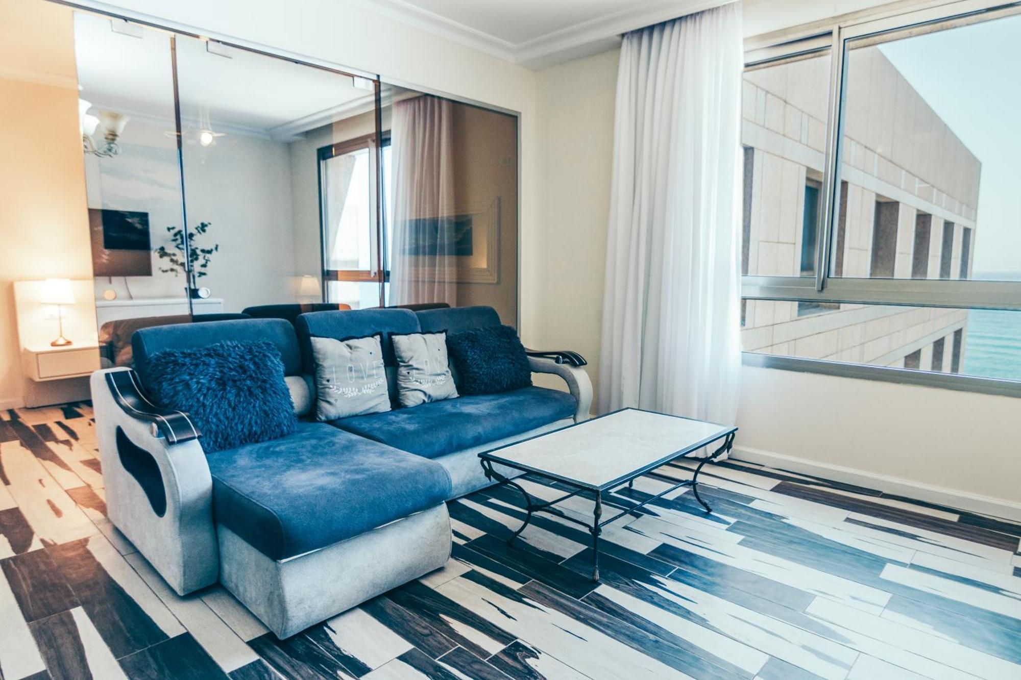 Almog Beach Apartments מגדלי חוף הכרמל חיפה Exteriér fotografie